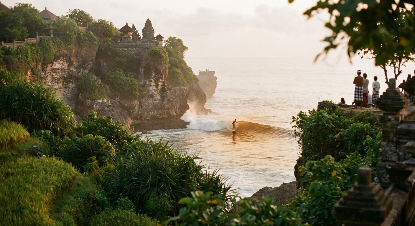 Surfen auf Bali: Die besten Wellen Indonesiens