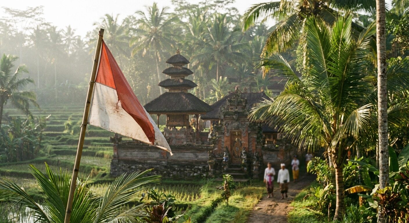 Flagge Bali & Indonesien: Bedeutung & Wappen