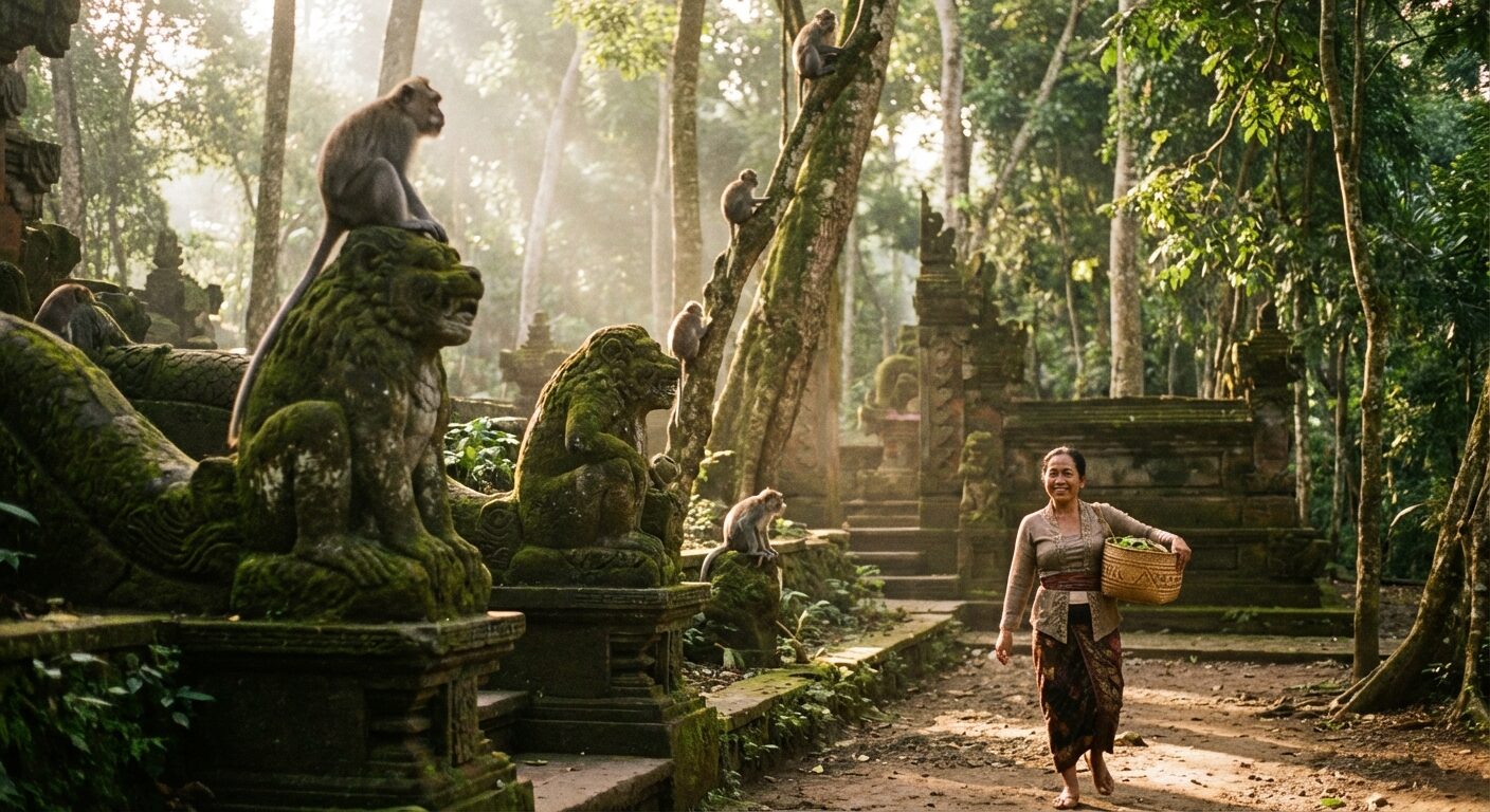 Ubud Monkey Forest: Heiliger Affenwald