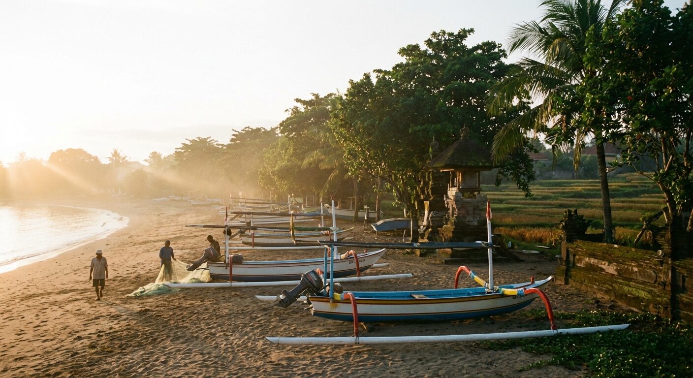 Sanur Beach: Balis ruhigster Strand für Familien